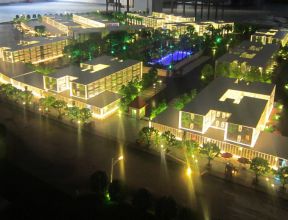 商業綜合體模型