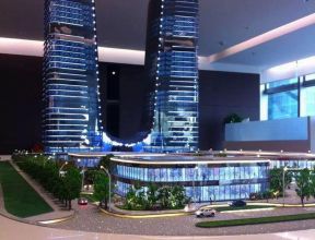 商業(yè)綜合體模型