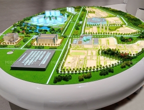 比亞迪總部變遷沙盤